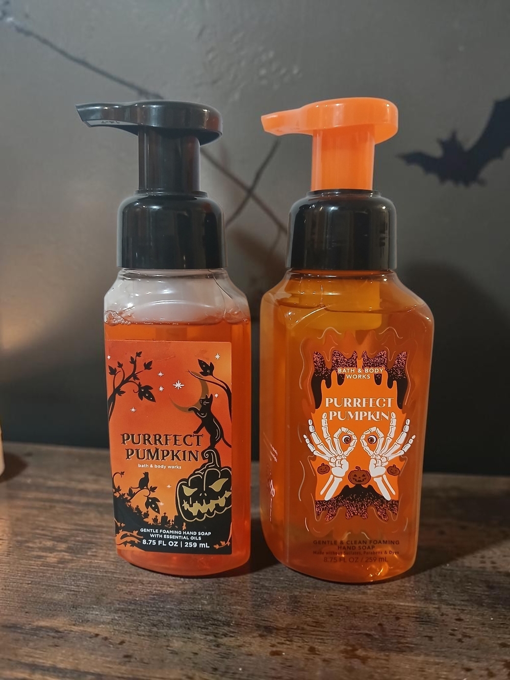 Bath & Body Works Purrfect Pumpkin Gentle Foaming Hand Soap - Orange